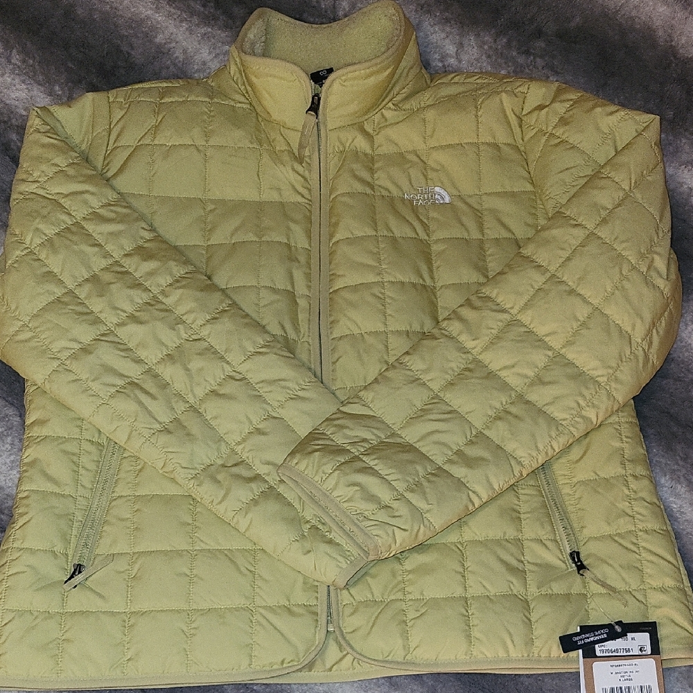 The North Face Junction Ins Yellow Quilted Jacket